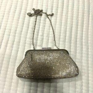 Galina Signature Silver Clutch